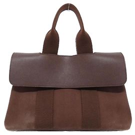Borsa a mano Hermès Valparaiso PM Marrone