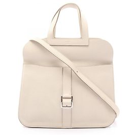 Sac à main Hermès Arzan 31 Marron Écru