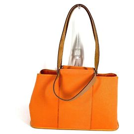 Hermès HERMES Cabag Elan PM Shoulder Bag/Tote Bag Orange