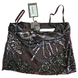 Top Max Mara con paillettes Nero