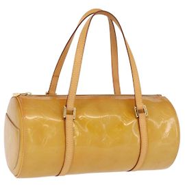 LOUIS VUITTON Sac à main Monogram Vernis Bedford Beige M91006 LV Auth 166565 Beige