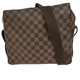 Sac à main Naviglio Damier Louis Vuitton Marron