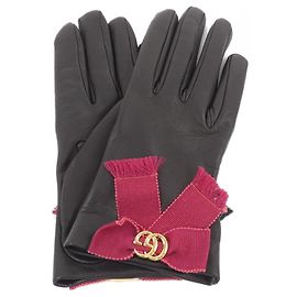 Guanti Caldi Gucci 434223 Nero
