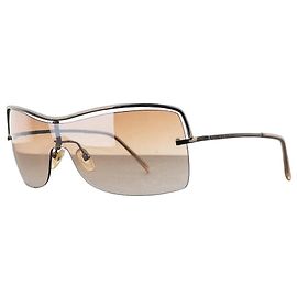 Gafas de sol Gucci de Tom Ford GG2683/S Wrap Mask Shield de los 2000 Bronce