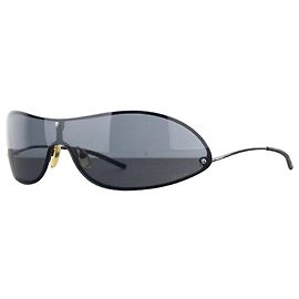 Gucci by Tom Ford SS01 GG1658 Wrap Shield Sunglasses Grey