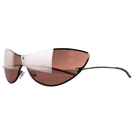 Gucci by Tom Ford SS01 GG2665/S Wrap Mask Shield Cat Eye Sunglasses Red