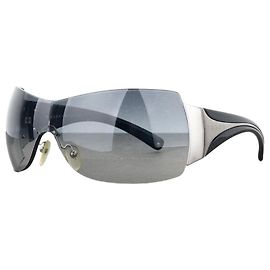 Gafas de sol Prada SS04 ‘SPR04I’ Wrap Mask Shield Negro
