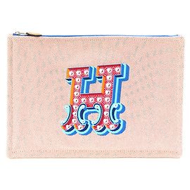 Bolso Hermès Yachting GM Multicolor Naranja