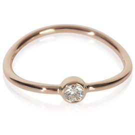 Bague vague à rangée unique en or rose et diamants Elsa Peretti de Tiffany & Co. Autre