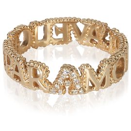 Gucci Yellow Gold Diamond L'Aveugle Par Amour Ring Other