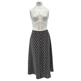 Vanessa Bruno Mid-length printed skirt Black