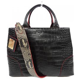 Autre Marque Borsa in pelle COCOCELUX GOLD Nero