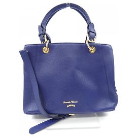 Autre Marque Samantha Thavasa Handbag Blue Navy blue