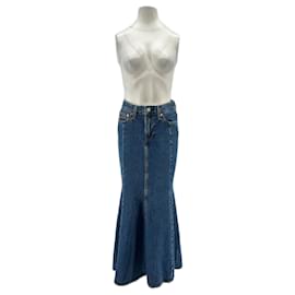 Levi's Gonna lunga in denim Blu