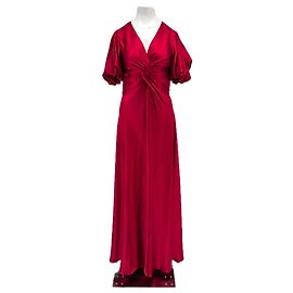 Autre Marque Robe en satin rouge TALBOT RUNHOF Rouge