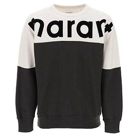 Isabel Marant Sweatshirt mit Rundhalsausschnitt Schwarz
