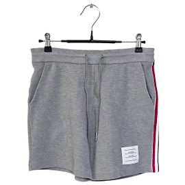 Thom Browne Women's Side Stripe Training Shorts Brown