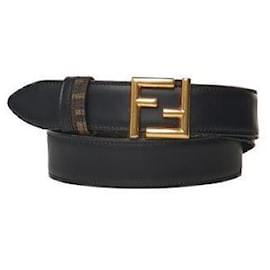 Fendi Cinturón reversible Multicolor