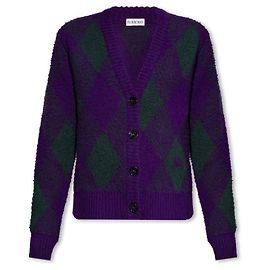 Burberry Cárdigan de lana argyle Multicolor