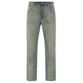 Kenzo Logo Patch Denim Pants Multiple colors