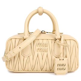 Miu Miu Bolsa de couro Napa Arcadia Matreasse Verde