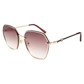 Givenchy Hexagon Sunglasses Brown