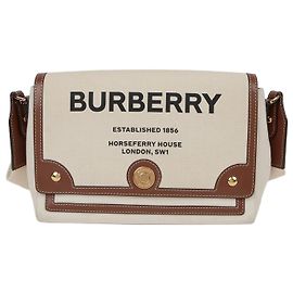 Burberry Bolsa transversal Hosperi Note Marrom