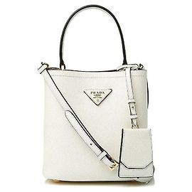 Prada Bolsa Pannier Saffiano OOO Multicor