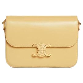Céline Borsa CLASSIQUE TRIOMPHE in vitello lucido Giallo