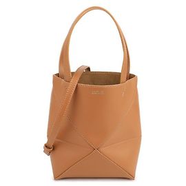 Loewe Mini Puzzle Fold Tote Bag Brown