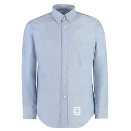 Thom Browne Camisa Oxford Clássica com Acabamento RWB Oculto Multicor