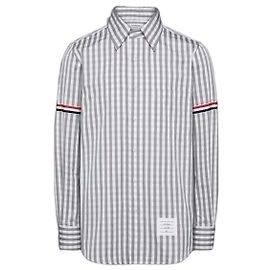 Thom Browne Gingham Check Poplin Armband Shirt Multiple colors