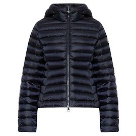 Moncler Giacca corta in piuma con cappuccio Ige Multicolore