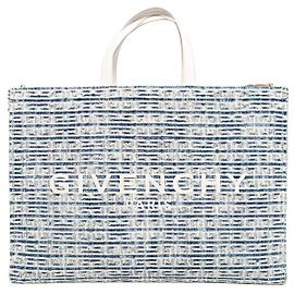 Givenchy Borsa Tote con logo Blu