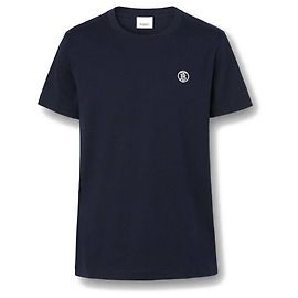 Burberry Baumwoll-T-Shirt mit Monogramm-Motiv Mehrfarben