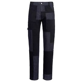 Alexander Mcqueen Jeans de trabajo en patchwork Multicolor