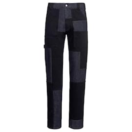 Alexander Mcqueen Jeans de trabalho em patchwork Multicor
