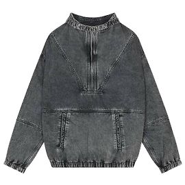 Isabel Marant Denim-Kurzjacke Schwarz