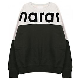 Isabel Marant Faded Black Sweatshirt Black