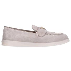 Prada Mocassins en cuir suédé Multicolore