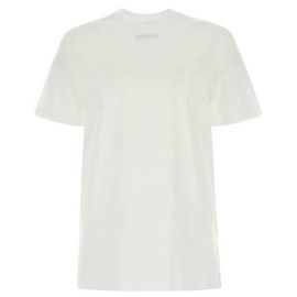 Prada T-shirt à manches courtes avec logo triangle Multicolore