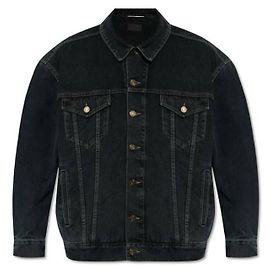 Saint Laurent Oversized Jeansjacke Mehrfarben