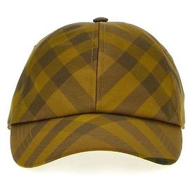 Burberry Boné de beisebol xadrez Multicor