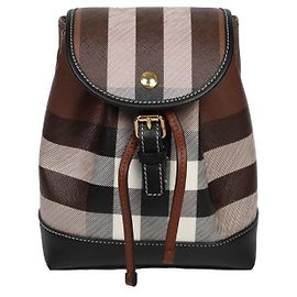 Burberry Micro Zaino Check Multicolore