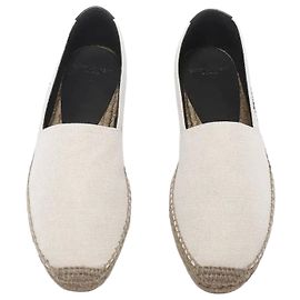 Saint Laurent Espadrille con logo bordado Multicolor