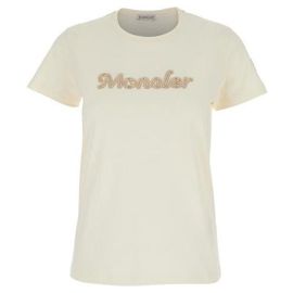 Moncler Camiseta de algodão Multicor