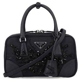 Prada Sac fourre-tout décoratif en perles Multicolore