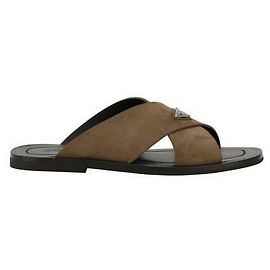 Prada Suede Crisscross Slide Multiple colors