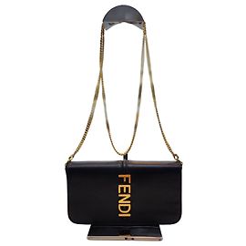 Fendi Portafoglio Gratitude e Borsa a Tracolla Nero