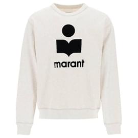 Isabel Marant Sweatshirt mit Rundhalsausschnitt Weiß